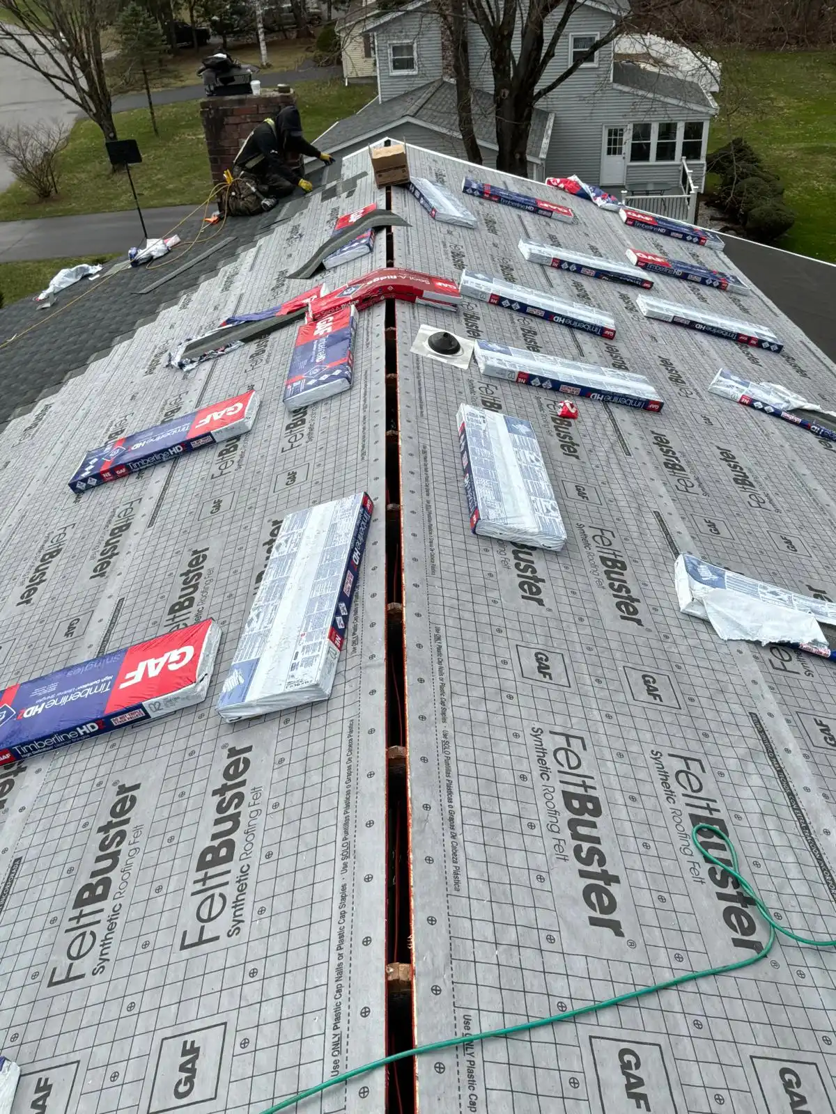 Besttown Construction roofing project 2 in New York